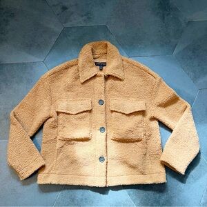 Banana Republic Tan Sherpa Jacket